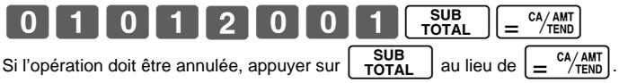 CASIO TE-M80 - Programmation de base pour la MISE EN MARCHE RAPIDE - 7
