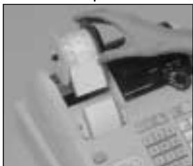 CASIO TE-M80 - Retirer le rouleau de papier du journal - 3