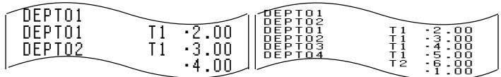 DEPT01 DEPT01 T1 ·2.00 DEPT02 T1 ·3.00 ·4.00 DEPT01 DEPT02 DEPT01 T1 ·2.00 DEPT02 T1 ·3.00 DEPT03 T1 ·4.00 DEPT04 T1 ·5.00 T2 ·6.00 ·1.00
