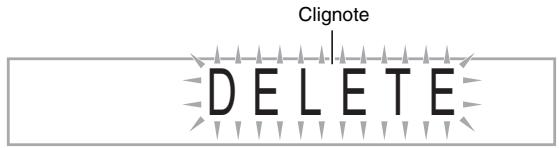 CASIO WK-210 - Suppression des données sauvégardées - 1