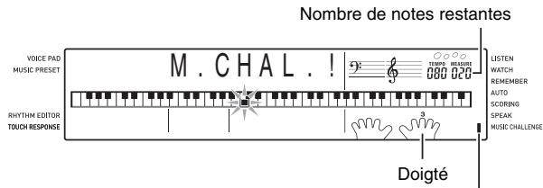 CASIO WK-210 - Appuyez sur 34. - 1