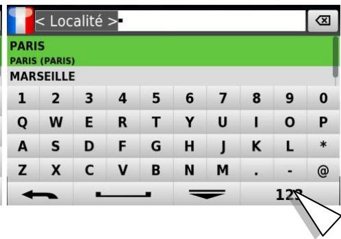 MAPPY ITI 406ND - Utilisation du clavier - 3