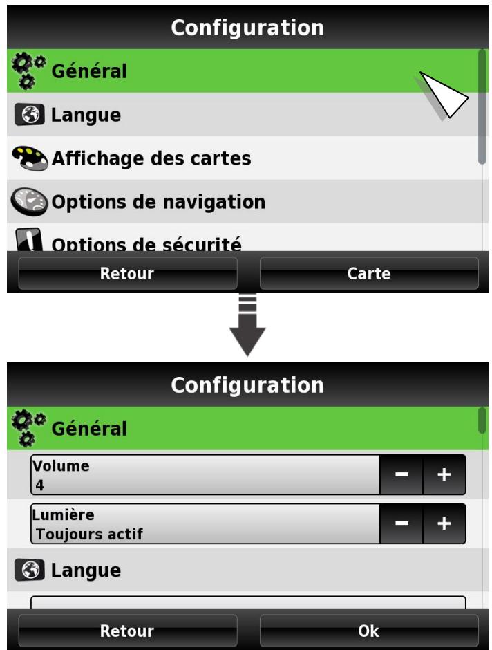 MAPPY ITI 406ND - Paramètres généraux et de langue - 1