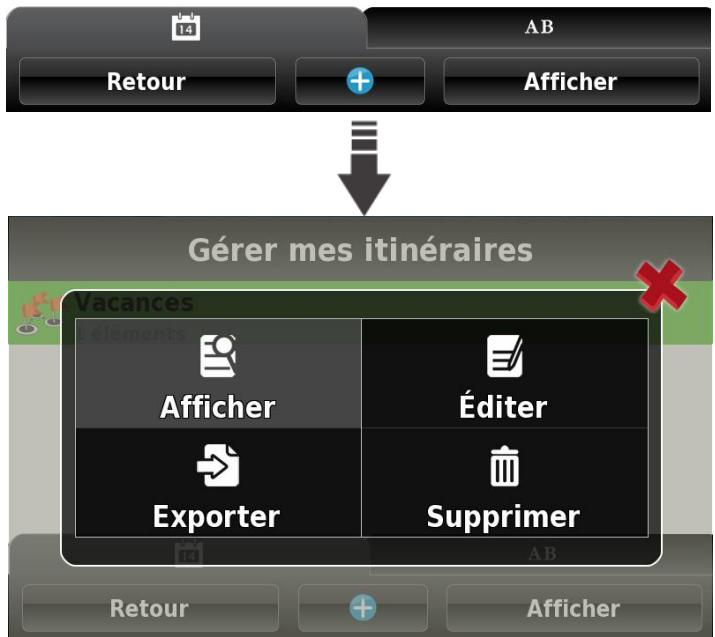 MAPPY ITI 406ND - Gérer mes itinéraires - 3