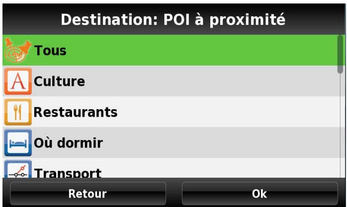 MAPPY ITI 406ND - Recherche de points d'intérêt et de points d'intérêt proches - 1