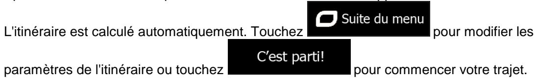 MAPPY ITI E411 - Sélectionner une destination récente à partir de l'histoire - 5