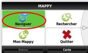MAPPY ULTI 490 - Cliquez sur « Naviguer » - 1