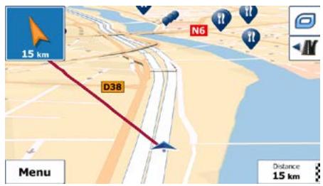 MAPPY ULTI E511 - Navigation en mode hors route - 1