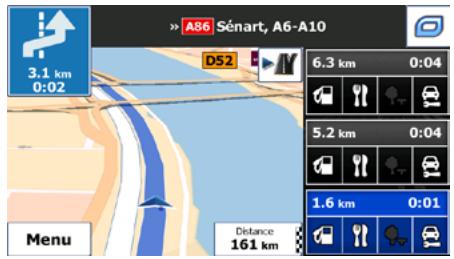 MAPPY ULTI E511 - Services de sortie d'autoroute - 2