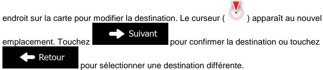 MAPPY ULTI S549 - Sélection d'une intersection comme destination - 3