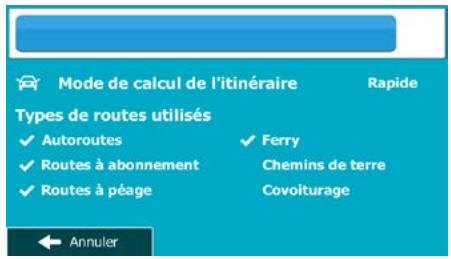 MAPPY ULTI S549 - Sélectionner une destination récente à partir de l'historique - 5