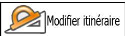 MAPPY ULTI S549 - Vérification des paramètres de l'itinéraire et accès aux fonctions liées à l'itinéraire - 2