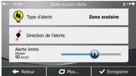 MAPPY ULTI X550 TRUCK - Éditer un point d'alerte - 4