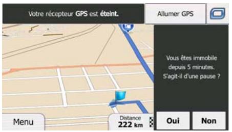 MAPPY ULTI X550 TRUCK - Paramétrage des alertes au temps de conduite - 3