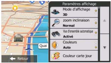 MAPPY ULTI X550 TRUCK - Paramètres de la carte - 1