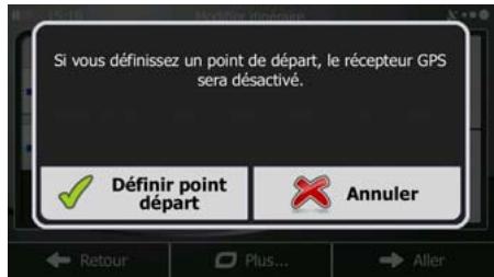 MAPPY ULTI X550 TRUCK - Déterminer un nouveau point de départ de l'itinéraire - 3
