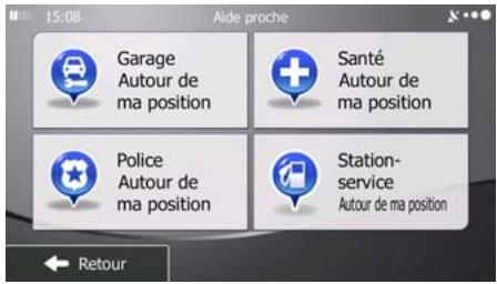 MAPPY ULTI X550 TRUCK - Vérifier les détails de votre position actuelle (afficher ma position) - 9