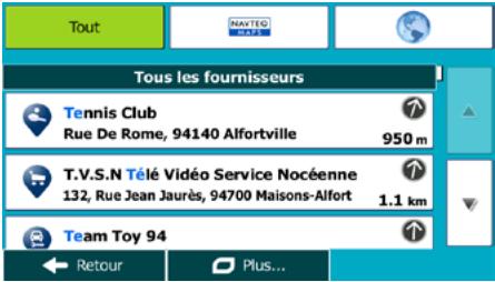 MAPPY MAXIS719 - Recherche combinée — Acceder à un lieu d'intérêt par sa catégorie - 1