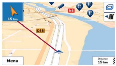 MAPPY MAXIS719 - Navigation en mode hors route - 1