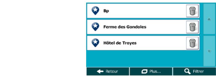 MAPPY MAXIS719 - Sélection de la destination à partir de vos favoris - 2