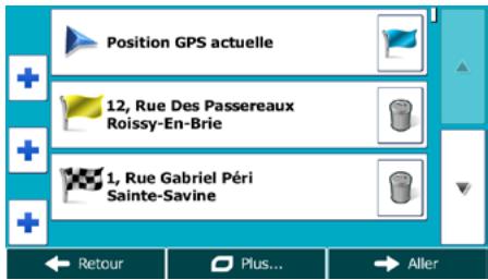 MAPPY MAXIS719 - Créer un itinétaire à partir de la liste de destinations (Créer itinétaire) - 3