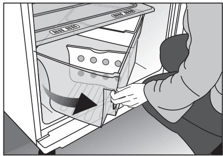 BEKO DSE 33000 - De draailade gebruiken (alleen bepaalde modellen) - 1