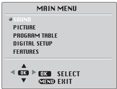 BEKO ACTIVE PRO 32-012B - Sound settings - 1