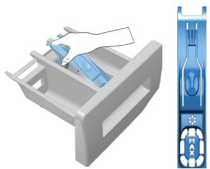 BEKO WCA100 - Nettoyage du tiroir à produits - 4