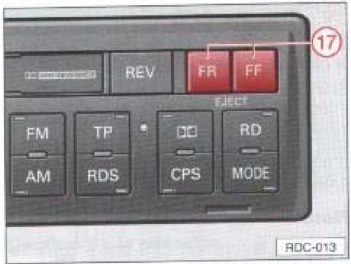 AUDI AUTORADIO SYSTEME O CONCERT - Sélection du CD - 1