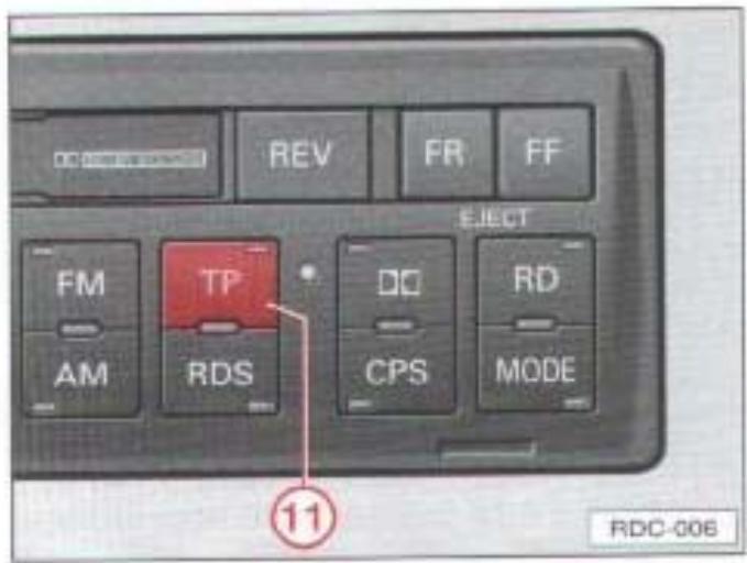 AUDI AUTORADIO SYSTEME O CONCERT - - Touche FM - 1