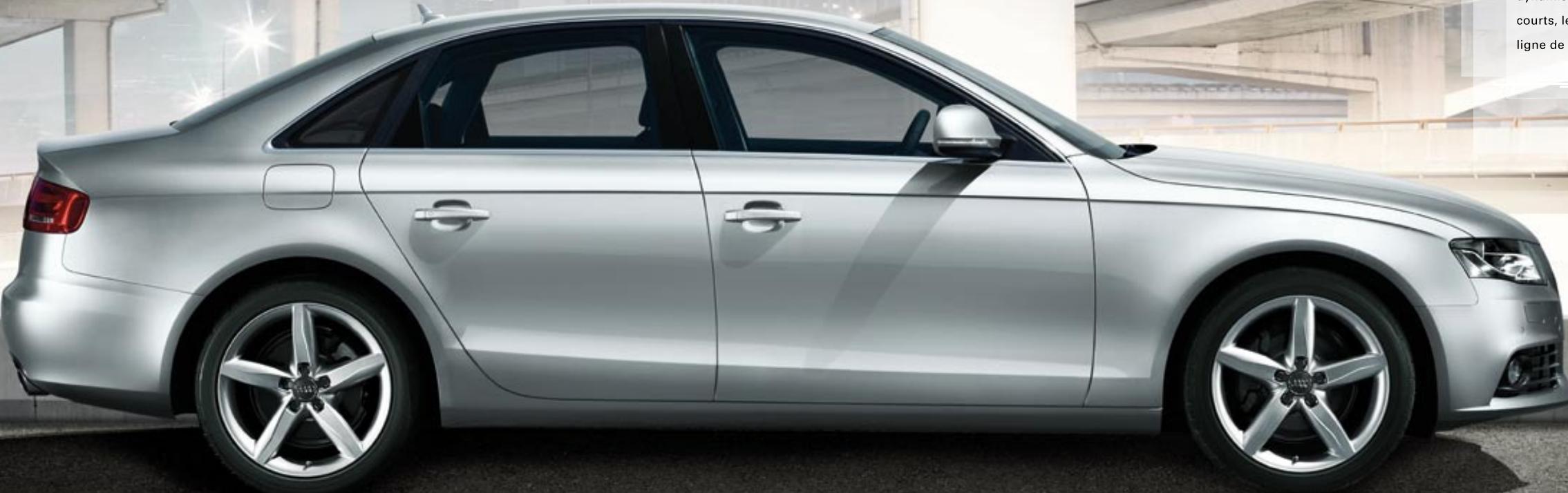 AUDI A4 AVANT - L'audi A4. - 1