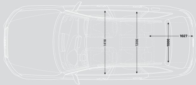 AUDI A4 AVANT - Dimensions en millimètre. - 3