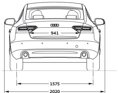 AUDI A5 SPORTBACK - Remarque importante - 2