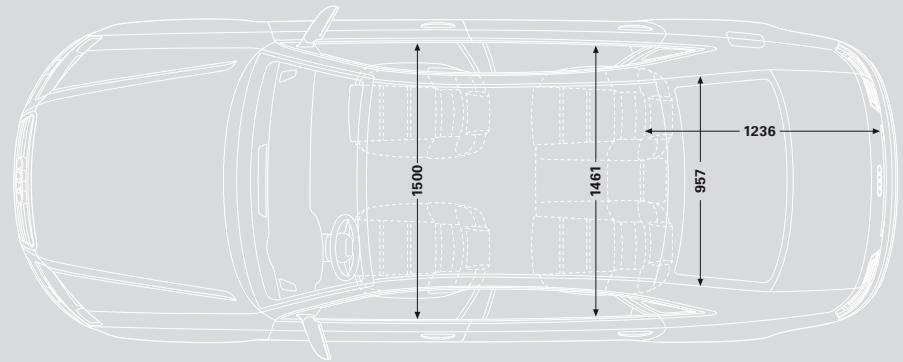 AUDI A8 - Dimensions en millimètres. - 3