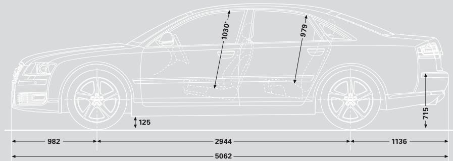 AUDI A8 - Remarque importante - 2