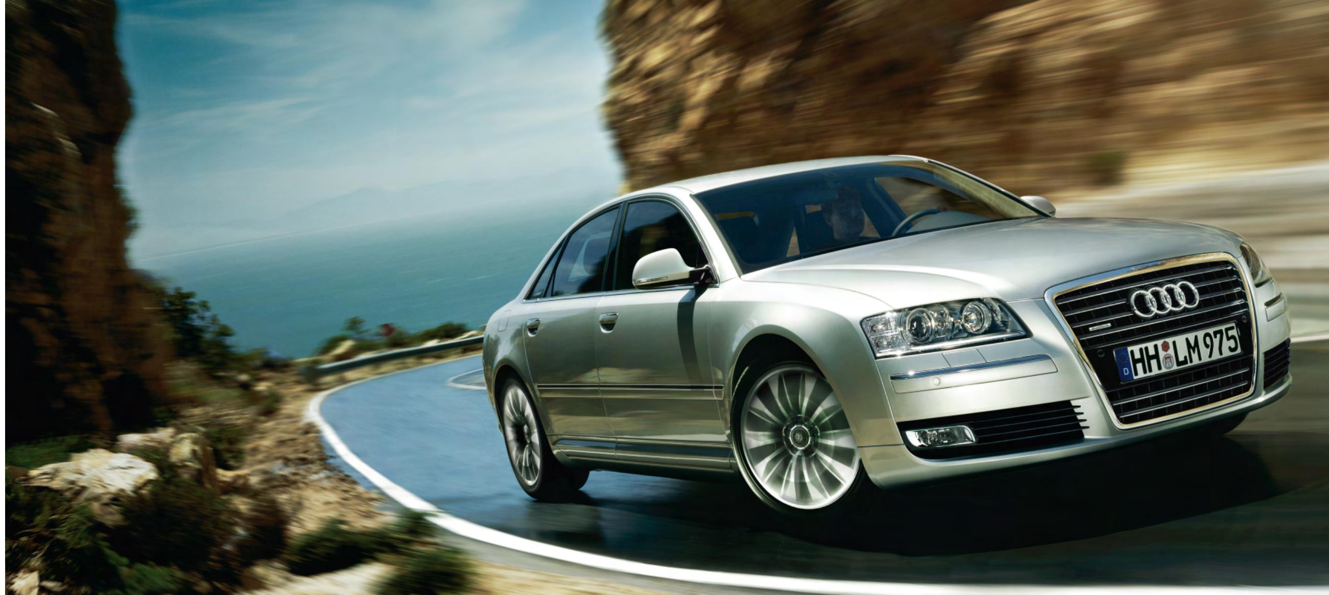 AUDI A8 - Et si nous pouvions défier la force centrifuge? - 1