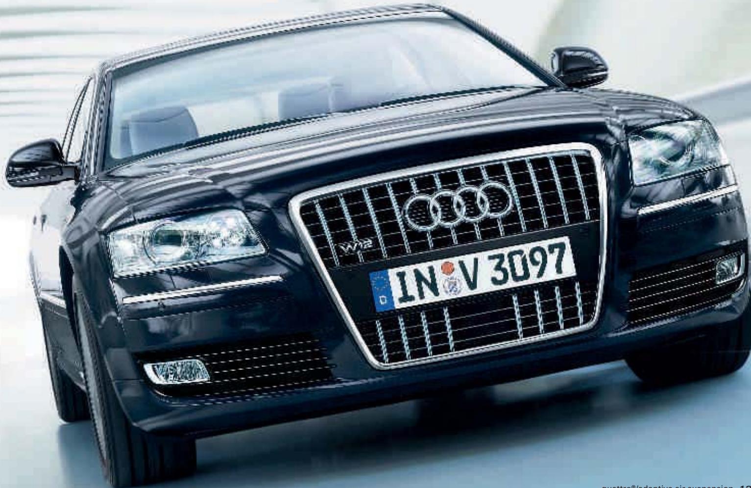 AUDI A8 W12 - Audi A8 12 cylinders : - 3
