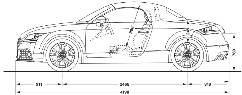 AUDI TTS - Jantes/pneus audi exclusive - 12