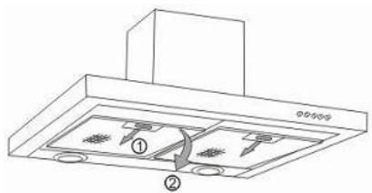 FAGOR 9CFB61 - - WECHSEL DES KOHLEFILTERS (optional) - 1