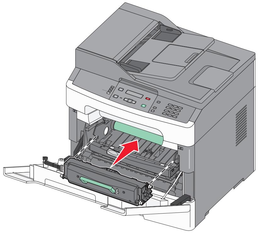 LEXMARK X203N - Remplacement de la cartouche de toner - 4
