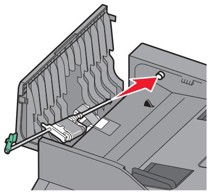 LEXMARK X203N - Nettoyage des rouleaux séparateurs du DAA - 5