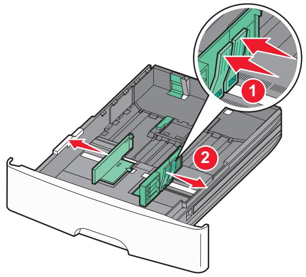LEXMARK X203N - Chargement du tiroir papier - 2