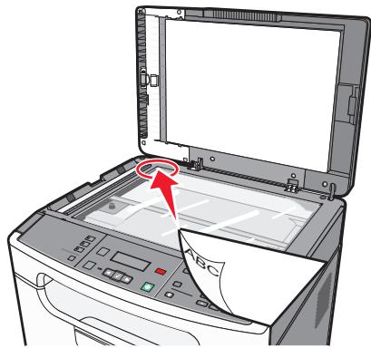 LEXMARK X203N - Vitre du scanner - 1