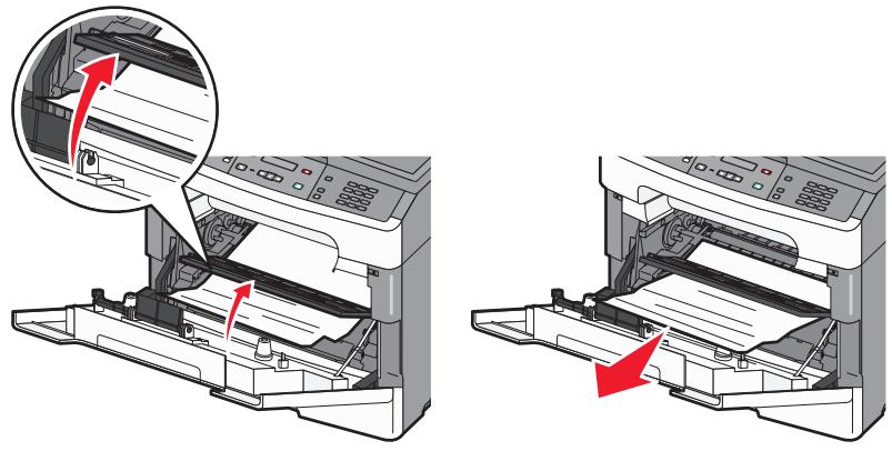 LEXMARK X203N - Bourrage papier - 3