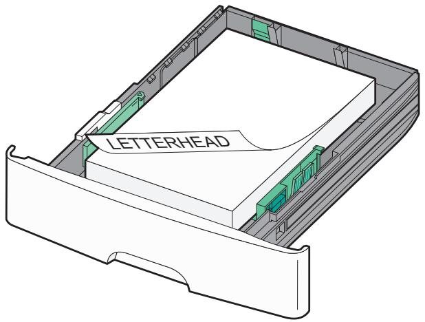 LEXMARK X203N - Chargement du tiroir papier - 7