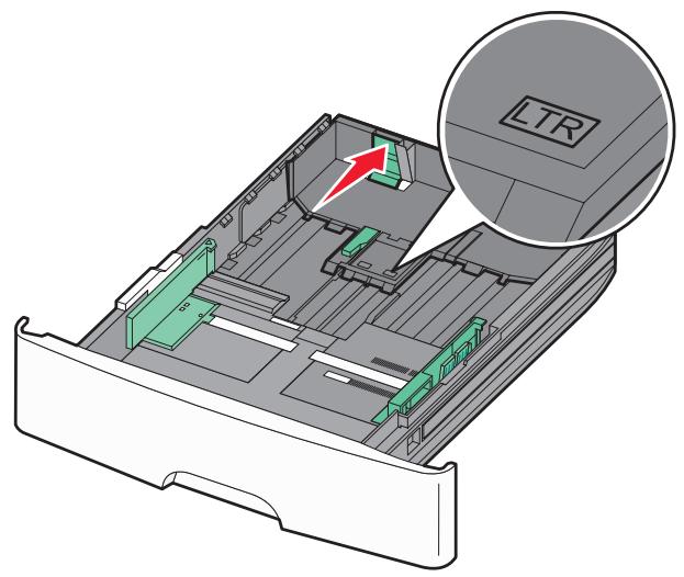 LEXMARK X203N - Chargement du tiroir papier - 3