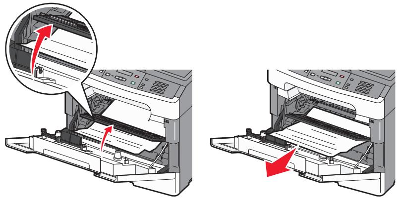 LEXMARK X203N - Bourrage papier - 2