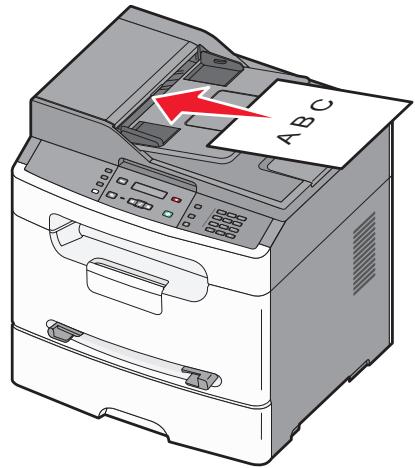 LEXMARK X203N - Fonctionnement du DAA et de la vitre du scanner - 1