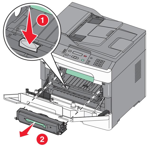 LEXMARK X203N - Remplacement de la cartouche de toner - 2