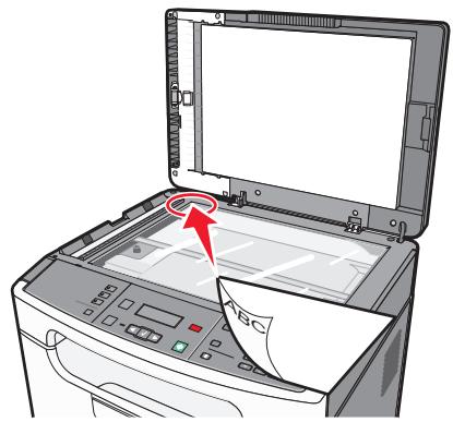 LEXMARK X203N - Envoi d'une télécopie - 2